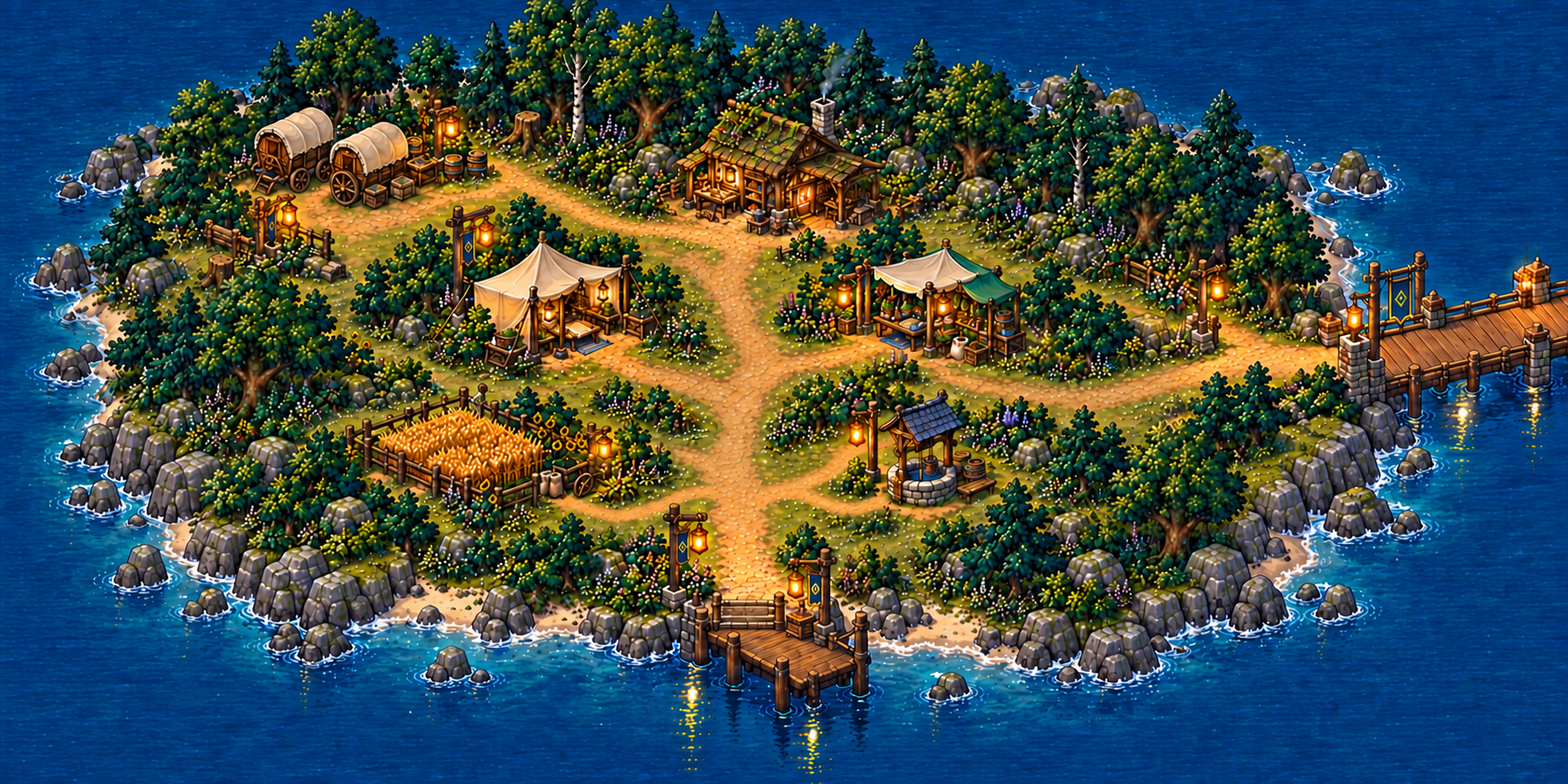 Firstlight Camp in game